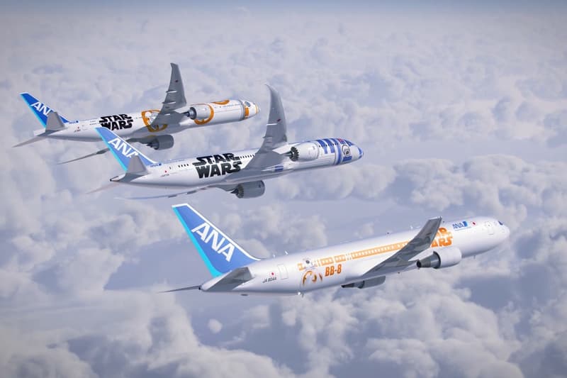 日本 ANA 航空公司發表全新星戰主題塗裝客機