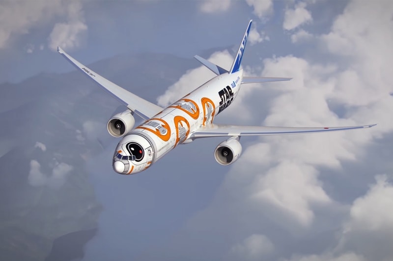 日本 ANA 航空公司發表全新星戰主題塗裝客機