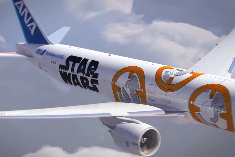 日本 ANA 航空公司發表全新星戰主題塗裝客機