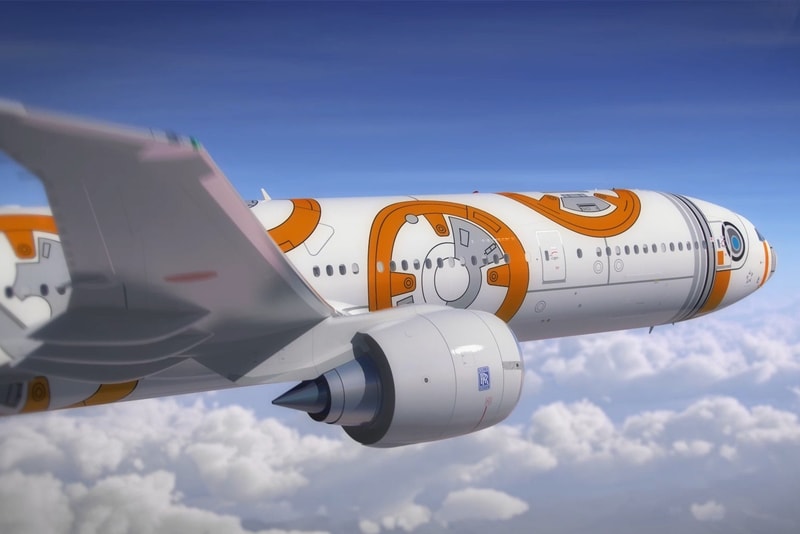 日本 ANA 航空公司發表全新星戰主題塗裝客機