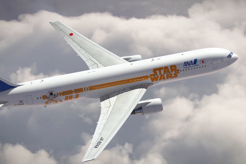 日本 ANA 航空公司發表全新星戰主題塗裝客機