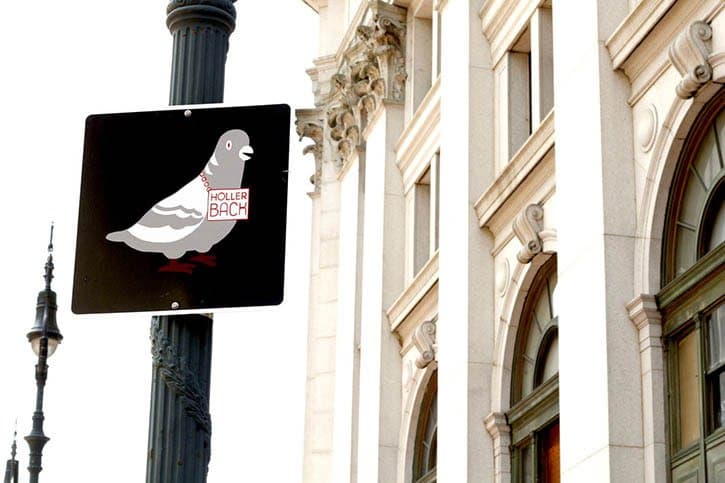 Stephen "ESPO" Powers 為紐約街道創作手繪路牌