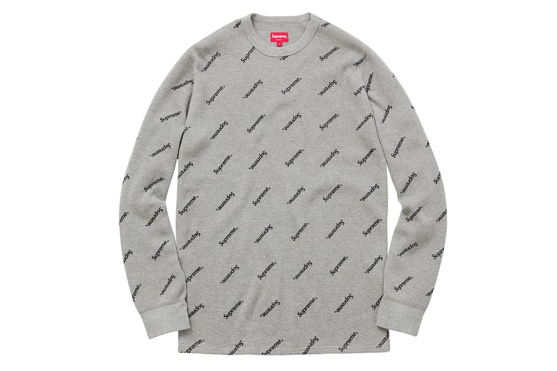 Supreme 2015 秋冬針織品及恤衫系列