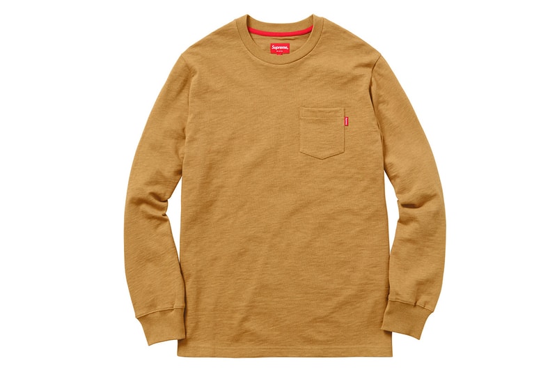 Supreme 2015 秋冬針織品及恤衫系列