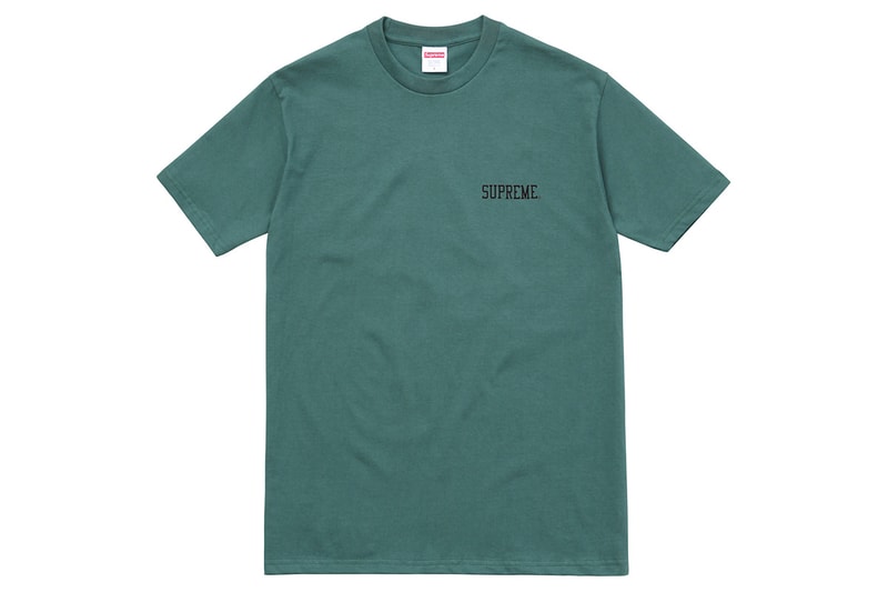 Supreme 2015 秋冬針織品及恤衫系列