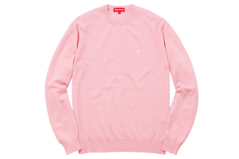 Supreme 2015 秋冬針織品及恤衫系列