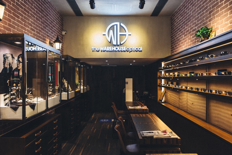the WAREHOUSE optical 復古眼鏡工房分店開催