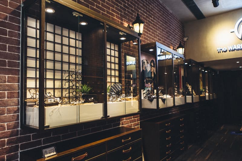 the WAREHOUSE optical 復古眼鏡工房分店開催