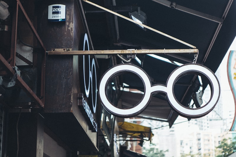 the WAREHOUSE optical 復古眼鏡工房分店開催