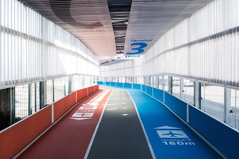 東京成田機場三號航站樓換上極簡運動「新裝」
