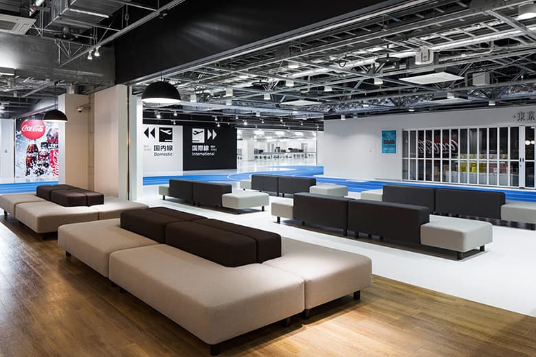 東京成田機場三號航站樓換上極簡運動「新裝」