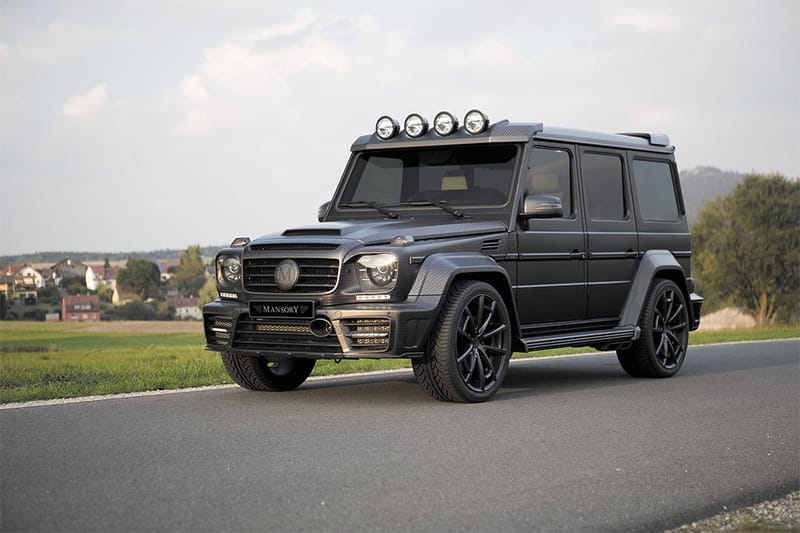 Mansory Mercedes-Benz G63 Gronos Black 改裝版本