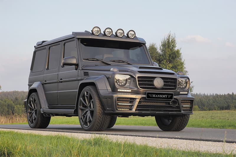 Mansory Mercedes-Benz G63 Gronos Black 改裝版本