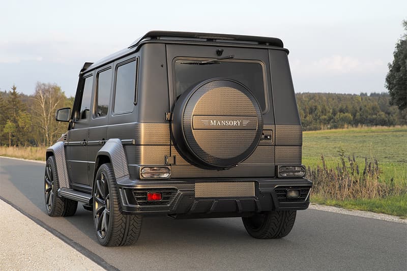 Mansory Mercedes-Benz G63 Gronos Black 改裝版本