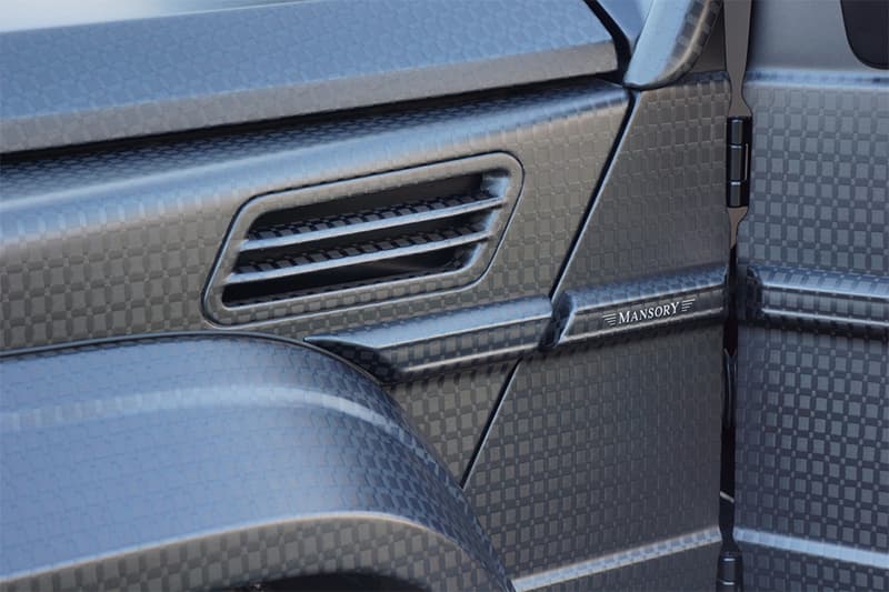 Mansory Mercedes-Benz G63 Gronos Black 改裝版本