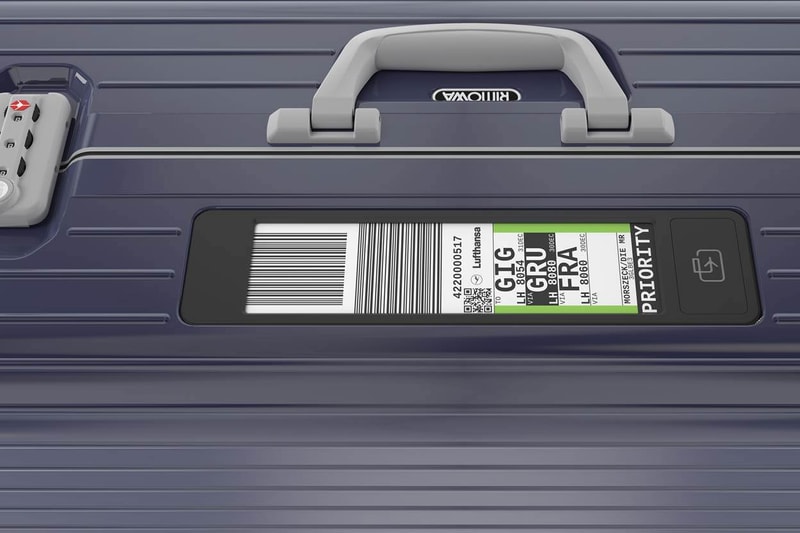 Lufthansa x RIMOWA 合作推出電子行李標籤