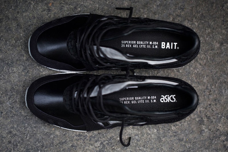 BAIT x ASICS GEL-Lyte III 25 週年聯名紀念鞋款