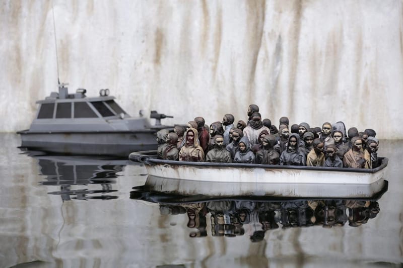 Banksy「Dismaland」主題公園關閉之後將援助建造難民營