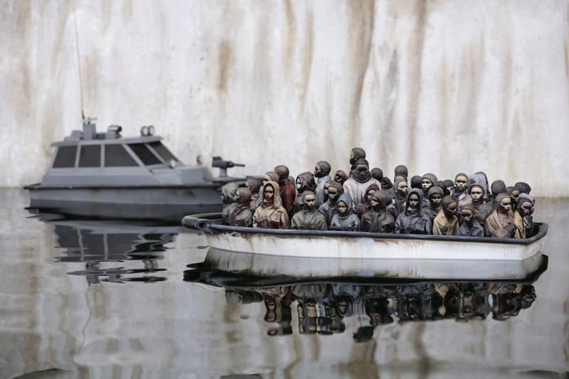 Banksy「Dismaland」主題公園關閉之後將援助建造難民營