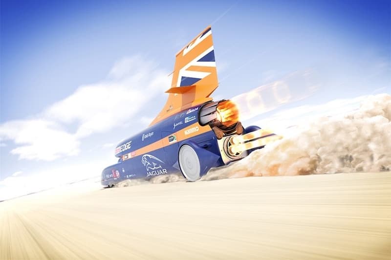 BloodHound 超音速汽車挑戰「陸上速度」最極限