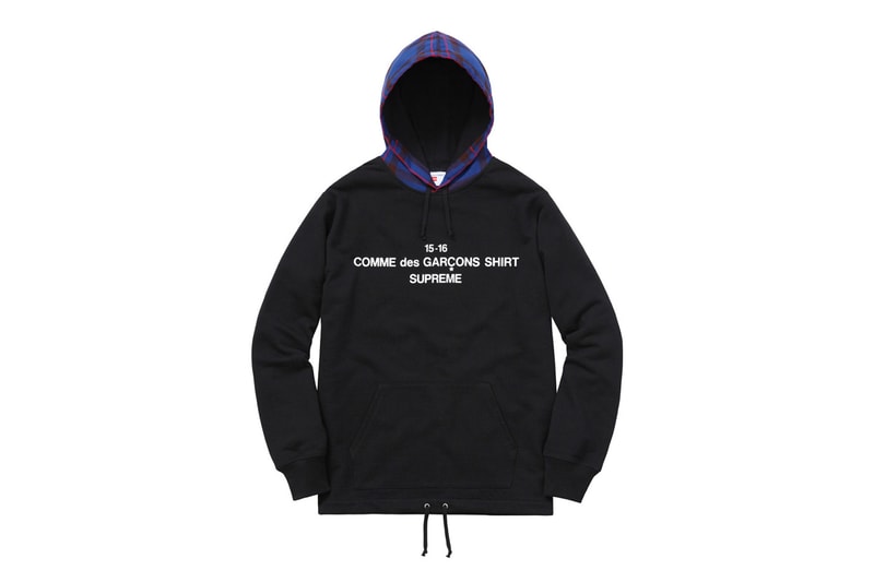 COMME des GARÇONS SHIRT x Supreme 2015 秋冬聯名系列