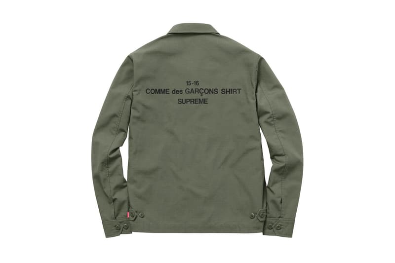 COMME des GARÇONS SHIRT x Supreme 2015 秋冬聯名系列