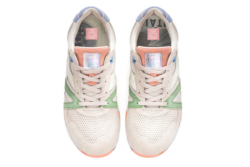 Concepts x Diadora 聯名 N.9000「Lire」鞋款設計