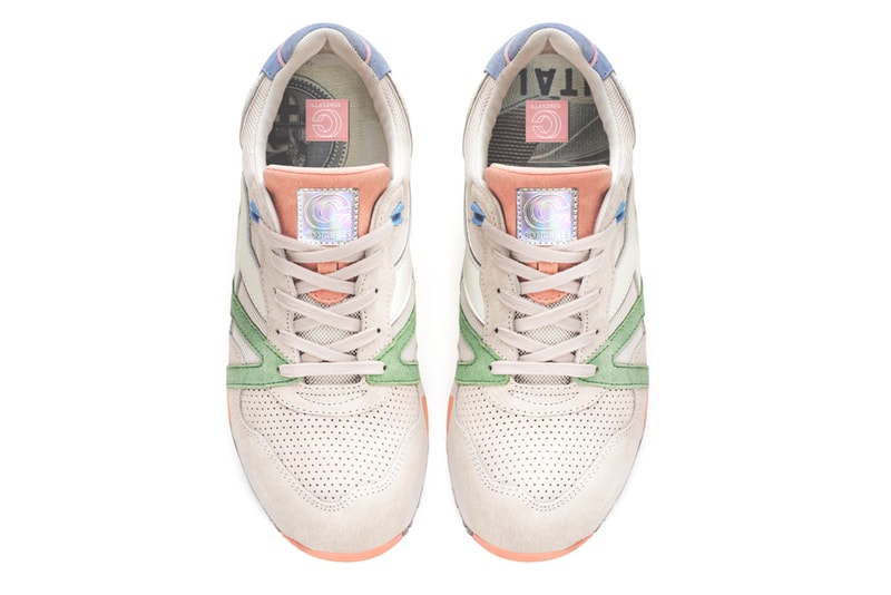 Concepts x Diadora 聯名 N.9000「Lire」鞋款設計