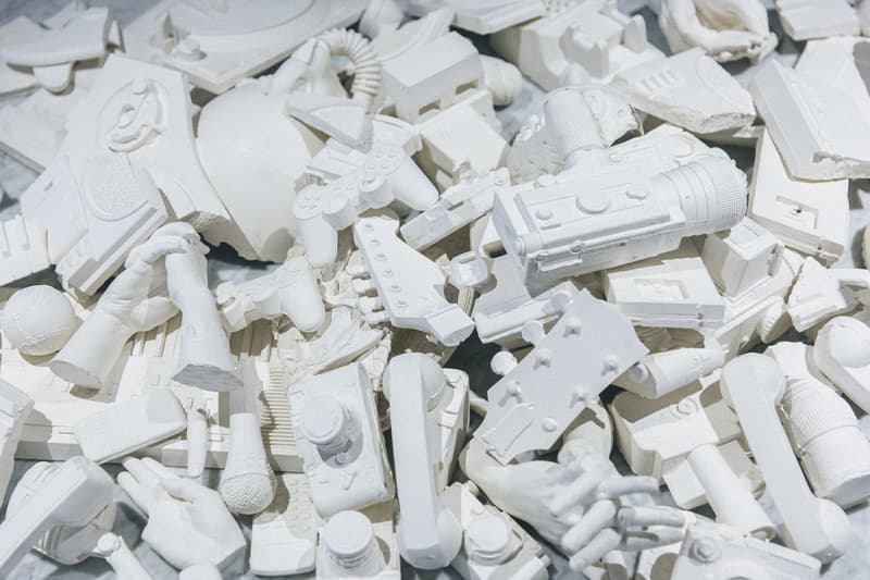 Daniel Arsham 藝術展覽「Fictional Archeology」@  香港 Galerie Perrotin 