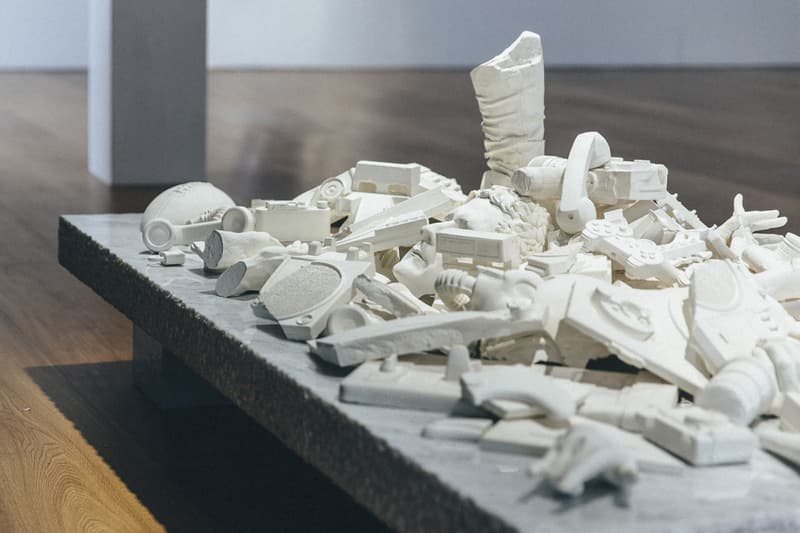 Daniel Arsham 藝術展覽「Fictional Archeology」@  香港 Galerie Perrotin 