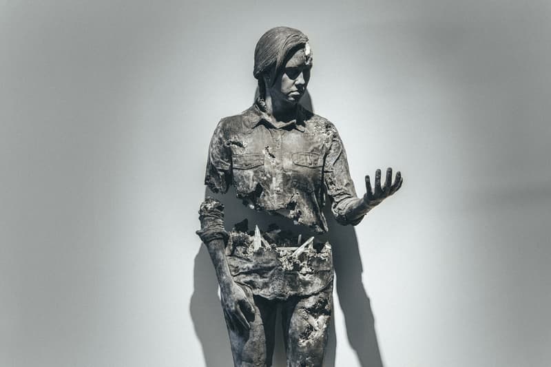 Daniel Arsham 藝術展覽「Fictional Archeology」@  香港 Galerie Perrotin 