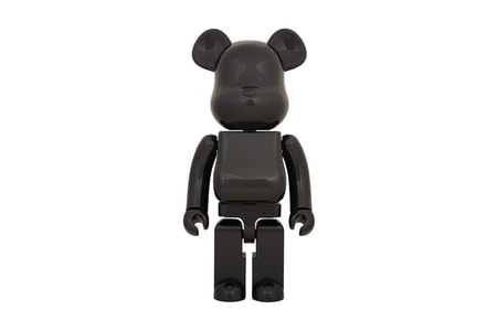 Medicom Toy「Dry Carbon」1000% Bearbrick 玩偶