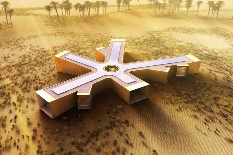 Baharash 於阿聯酋沙漠打造奢華生態酒店