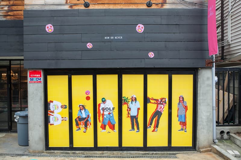  Tyler,The Creator 現身韓國首爾 Golf Wang「Cherry Bomb」Pop-Up 期間限定店舖