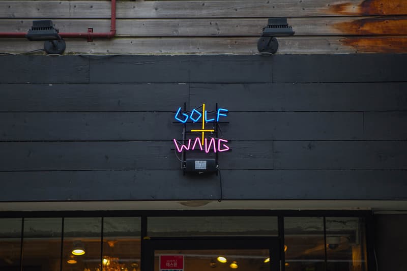  Tyler,The Creator 現身韓國首爾 Golf Wang「Cherry Bomb」Pop-Up 期間限定店舖