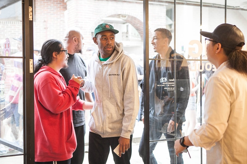  Tyler,The Creator 現身韓國首爾 Golf Wang「Cherry Bomb」Pop-Up 期間限定店舖
