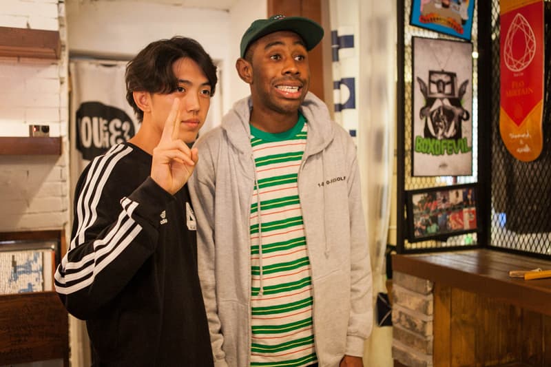  Tyler,The Creator 現身韓國首爾 Golf Wang「Cherry Bomb」Pop-Up 期間限定店舖