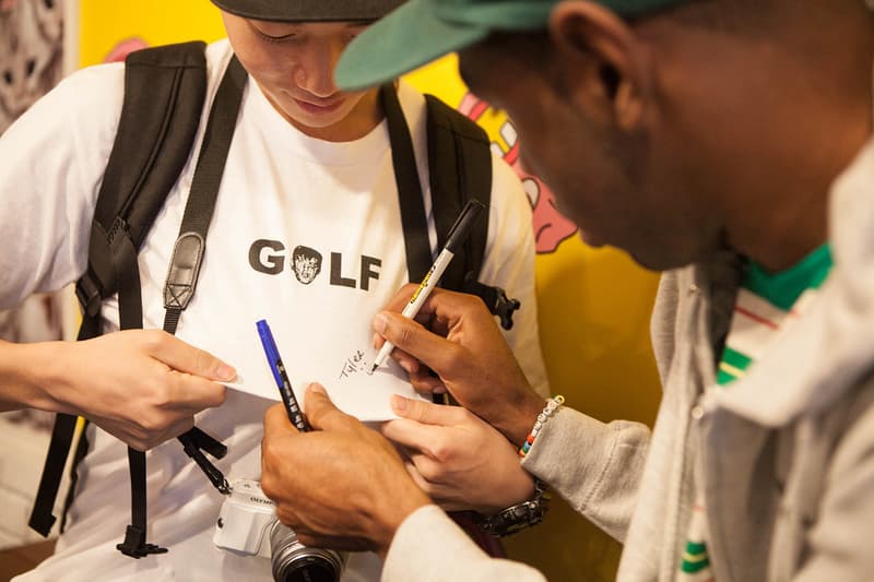  Tyler,The Creator 現身韓國首爾 Golf Wang「Cherry Bomb」Pop-Up 期間限定店舖