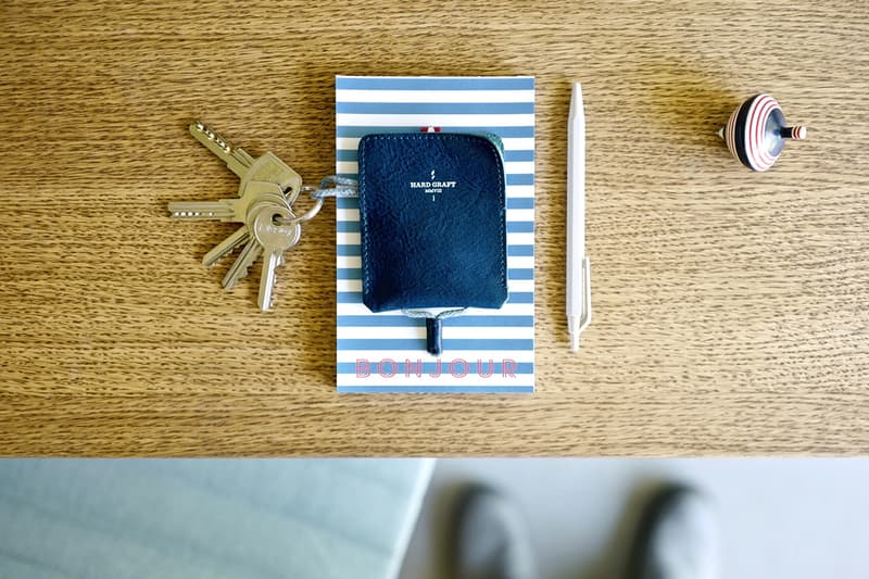 hard graft Turn 皮質鑰匙包