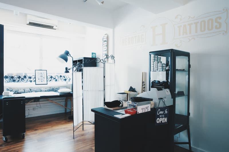 HEROTAG TATTOOS 香港中環店開催