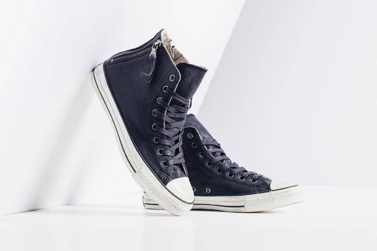 John Varvatos x Converse 聯名 Chuck Taylor Double Heel Zip Hi 鞋款