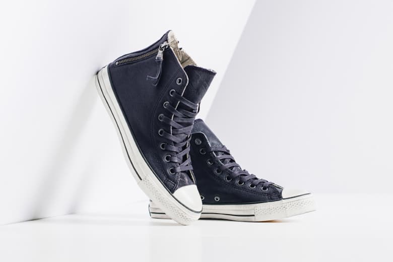 John Varvatos x Converse 聯名 Chuck Taylor Double Heel Zip Hi 鞋款