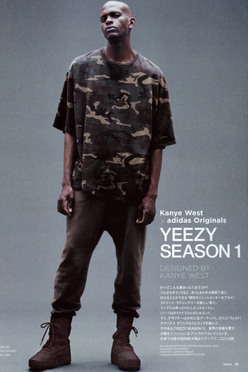 《SENSE》打造 Kanye West x adidas Originals YEEZY Season 1 造型照，價格同步公開