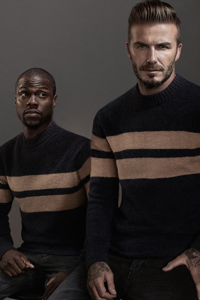 David Beckham 攜手 Kevin Hart 出鏡 H&M 最新宣傳大片