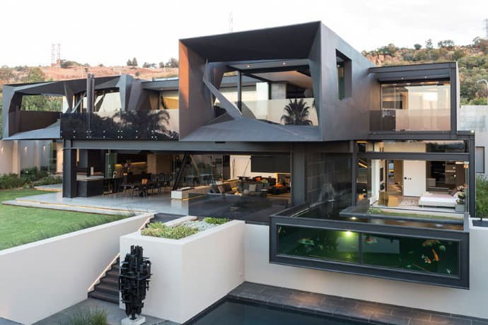 Nico Van Der Meulen 於南非打造 Kloof Road House