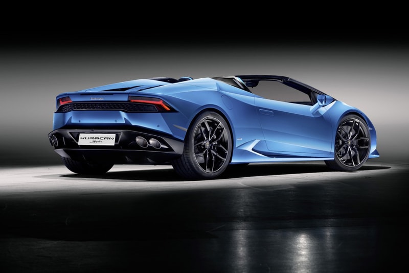 Lamborghini Huracán LP 610-4 Spyder 軟頂敞篷跑車