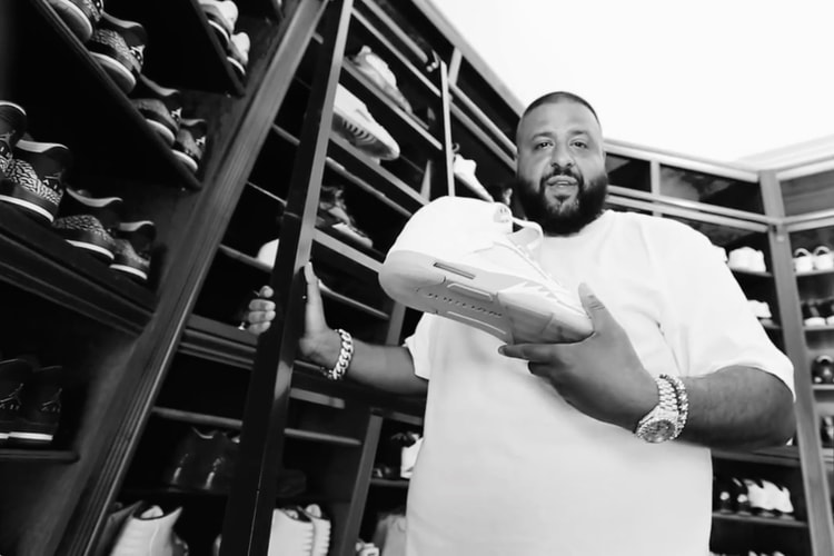 走進 DJ Khaled 令人瞠目結舌的球鞋收藏室