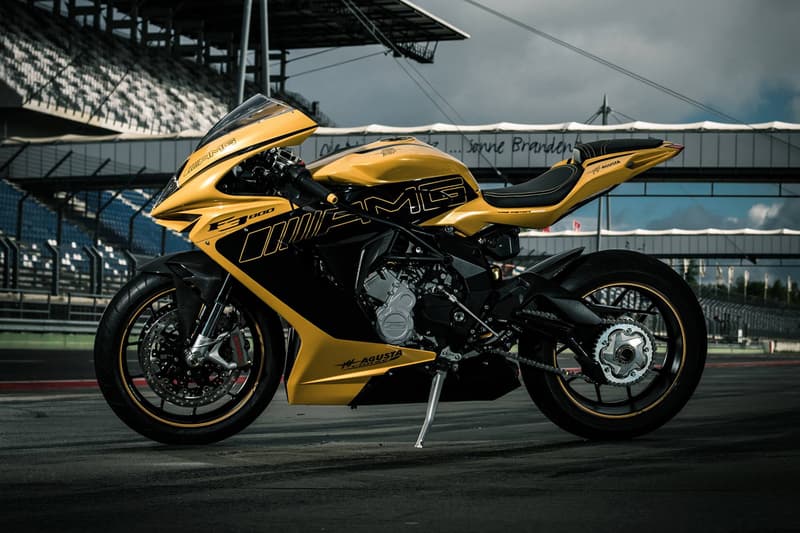 Mercedes-AMG x MV Agusta F3 800 跨界摩托車