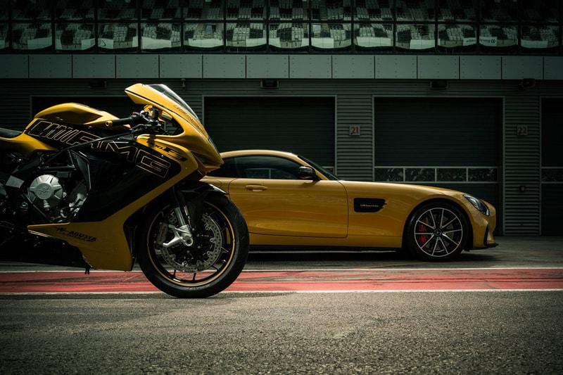 Mercedes-AMG x MV Agusta F3 800 跨界摩托車