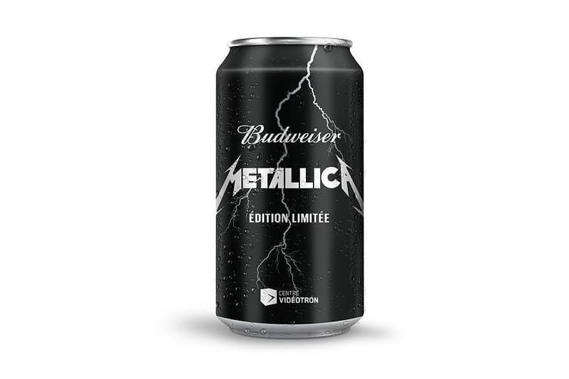  Budweiser 推出 Metallica 限量版罐身設計